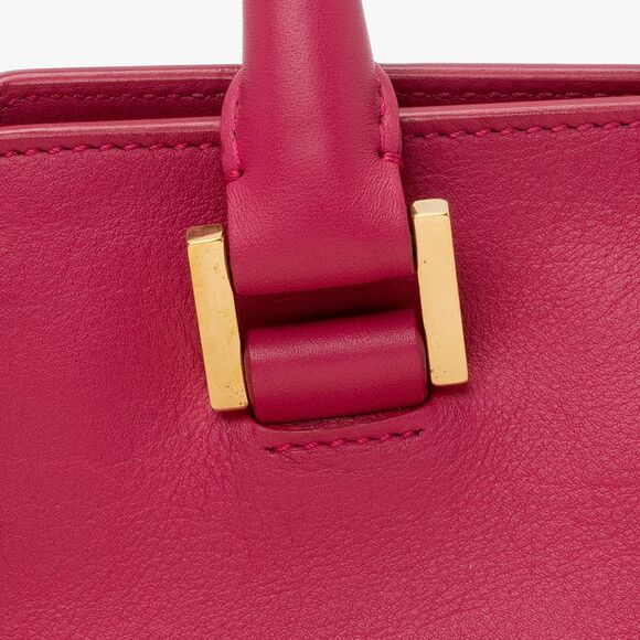 Saint Laurent Calfskin Cabas Chyc Medium Tote - Picture 12 of 16